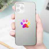 Afdrukken Paw Sticker (Telefoon)