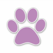 Afdrukken Paw Sticker (Voorkant)
