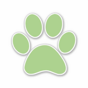 Afdrukken Paw Sticker