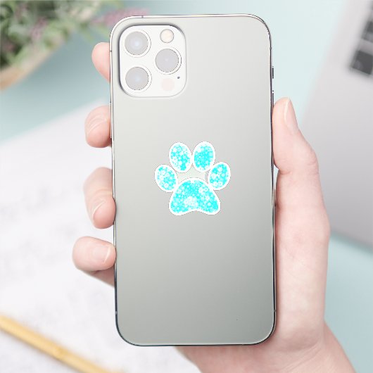 Afdrukken Paw Sticker (Telefoon)