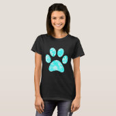 Afdrukken Paw T-shirt (Voorkant volledig)