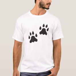 Afdrukken Paw T-shirt