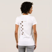 Afdrukken Paw T-shirt (Achterkant volledig)