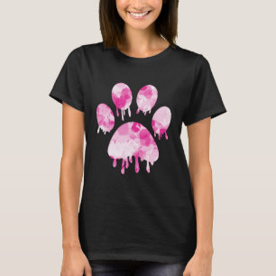 Afdrukken Paw T-shirt