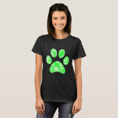 Afdrukken Paw T-shirt (Voorkant volledig)
