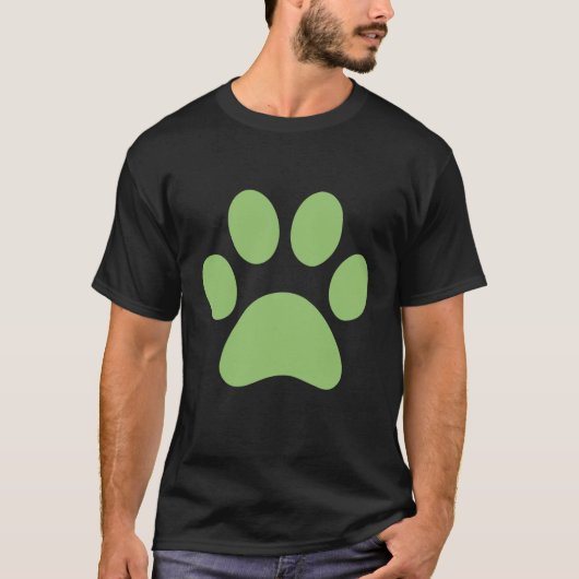 Afdrukken Paw T-shirt (Voorkant)