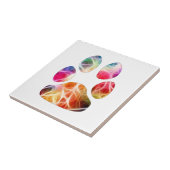 Afdrukken Paw Tegeltje (Zijkant)