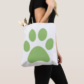 Afdrukken Paw Tote Bag (Dichtbij)