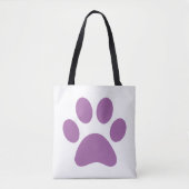 Afdrukken Paw Tote Bag (Voorkant)