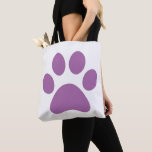Afdrukken Paw Tote Bag<br><div class="desc">Fun Paw-afdrukontwerp voor dierenvrienden!</div>