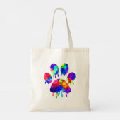 Afdrukken Paw Tote Bag (Achterkant)