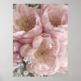 AFDRUKKEN | Peonies III - 24 x 32 inch Poster