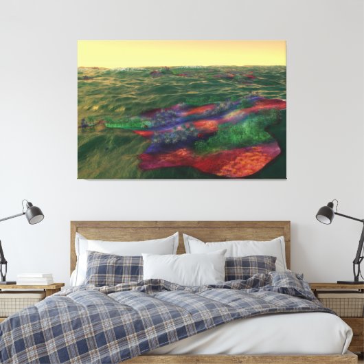 Afdrukken Perelandra Canvas (Insitu (Slaapkamer))