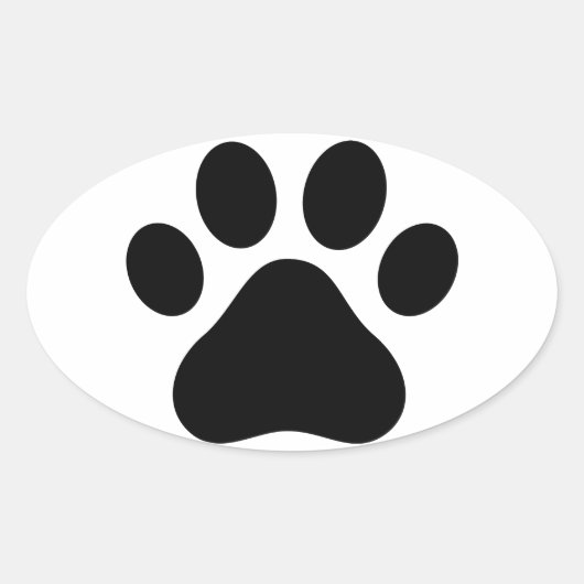 Afdrukken plakken ovale sticker (Voorkant)