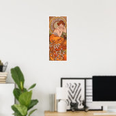 Afdrukken/Poster: Alphonse Mucha - Topaz Poster (Thuiskantoor)