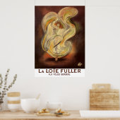 Afdrukken poster: Folies Bergere La Loie Fuller Poster (Keuken)