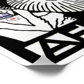 Afdrukken poster: JugendstilPlakat Affentheater Poster (Hoek)