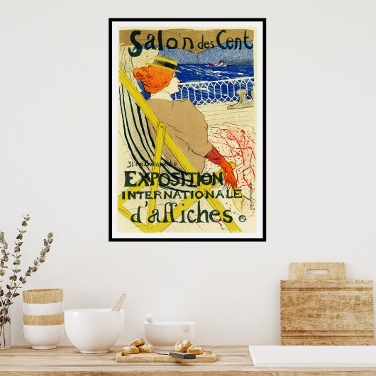 Afdrukken poster: Toulouse Lautrec - Salon des Cen Poster (Keuken)