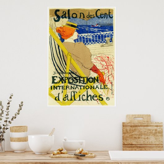 Afdrukken poster: Toulouse Lautrec - Salon des Cen Poster (Keuken)