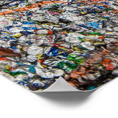 Afdrukken/Poster van gebrande tinnen Poster (Hoek)