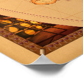 Afdrukken Poster Wijnkaart (Hoek)