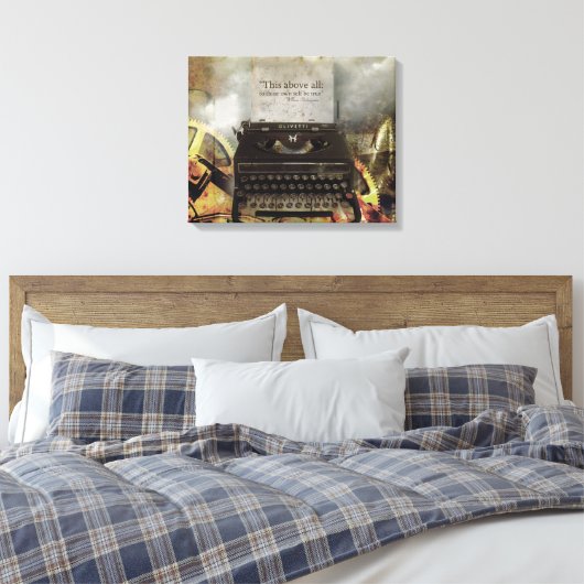 Afdrukken Punk  stootschrijfmachine (Insitu (Slaapkamer))