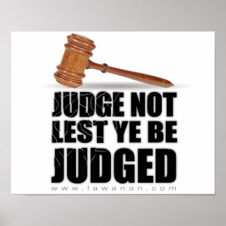 Afdrukken "Rechter niet minder dan jij wordt berec Poster