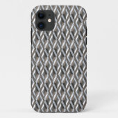 Afdrukken Retro Style Checkered Chrome Diamonds Case-Mate iPhone Case (Achterkant)