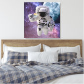 Afdrukken ruimte, astronaut, koffie met koffie (Insitu (Slaapkamer))