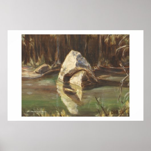 Afdrukken samengevoegde spiegels poster (Voorkant)