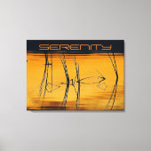 Afdrukken Serenity Stretch Canvas (Voorkant)