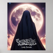Afdrukken Simulatie Lady Zainab Poster (Voorkant)