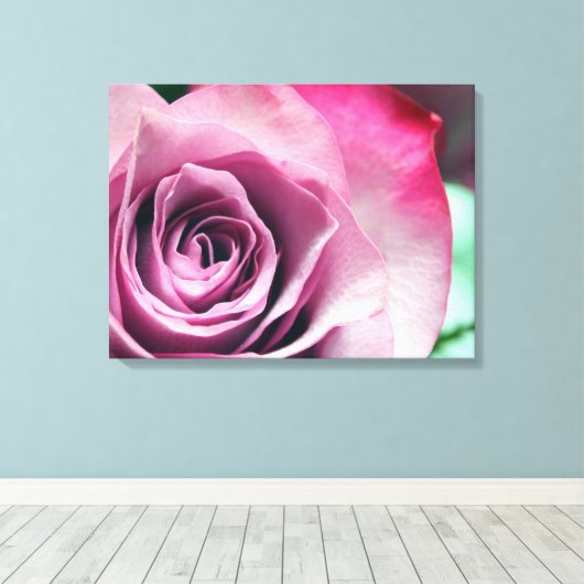 Afdrukken Sorbet Stretched Canvas (Insitu (Houten vloer))