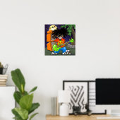 Afdrukken "Spank de Plank" - door Kev Moore Poster (Thuiskantoor)