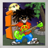 Afdrukken "Spank de Plank" - door Kev Moore Poster (Voorkant)