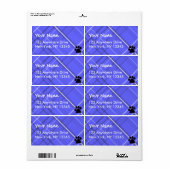 Afdrukken speldepoot etiket (Full Sheet)