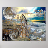 Afdrukken station Glissade Poster (Voorkant)