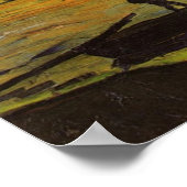 Afdrukken - Steenkoolbarrières Poster (Hoek)