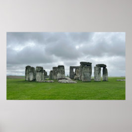 AFDRUKKEN | Stonehenge 35" x 20" Poster