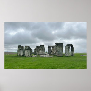 AFDRUKKEN   Stonehenge 35" x 20" Poster