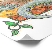 Afdrukken tekstlezer poster (Hoek)