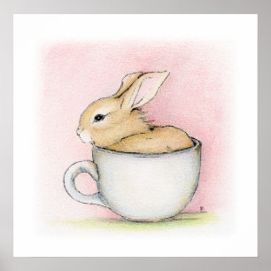 Afdrukken theebekertje - BESTE VAN ZAZZLE WEEK 45. Poster