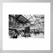 Afdrukken treinstation Liverpool Poster (Voorkant)