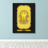 Afdrukken Tutankhamun Canvas (Insitu (Houten vloer))