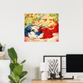 Afdrukken: twee katten poster (Thuiskantoor)