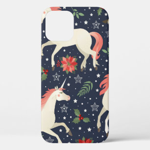 Afdrukken uit de middeleeuwen Unicorns op de kerst Case-Mate iPhone Case