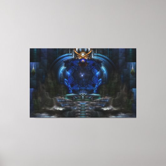 Afdrukken uitzicht naar antennecanvas (Voorkant)