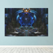 Afdrukken uitzicht naar antennecanvas (Insitu (Houten vloer))