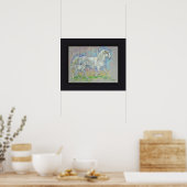 Afdrukken - Unicorn & Baby Poster (Keuken)