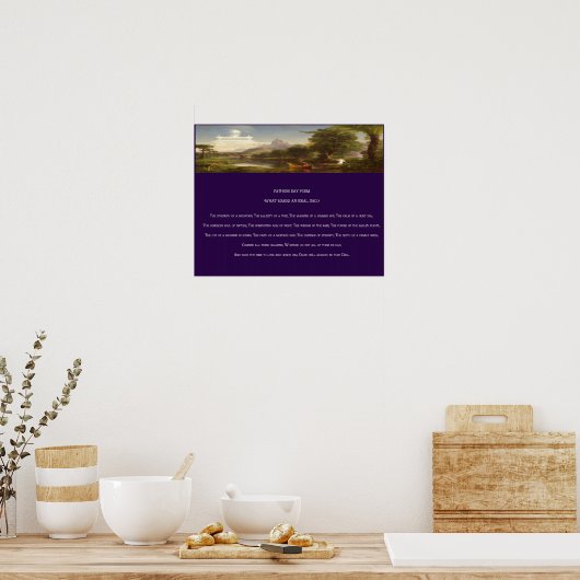 Afdrukken vaderdag poster (Keuken)